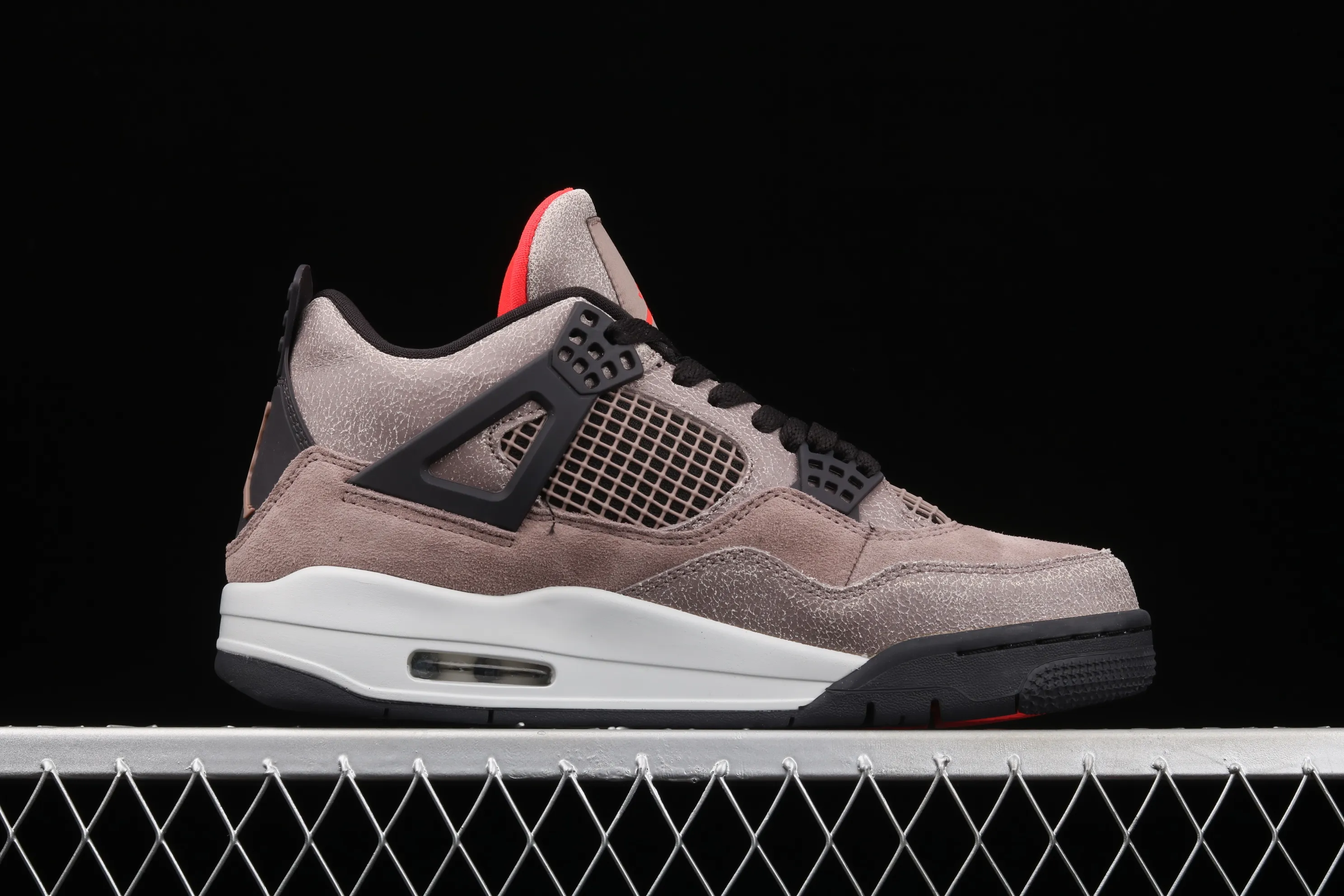 All categories Air Jordan Jordan series basketball shoes Air Jordan 4 Pure original Air Jordan 4 Retro "Taupe Haze" AJ4 Joe 4 black brown Mocha DB0732-200